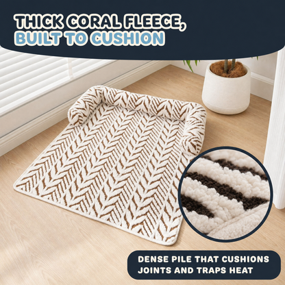 The Nordic Nook — Plush Non-Slip Cat Bed