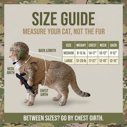 Tactical Cat Soldier Outfit