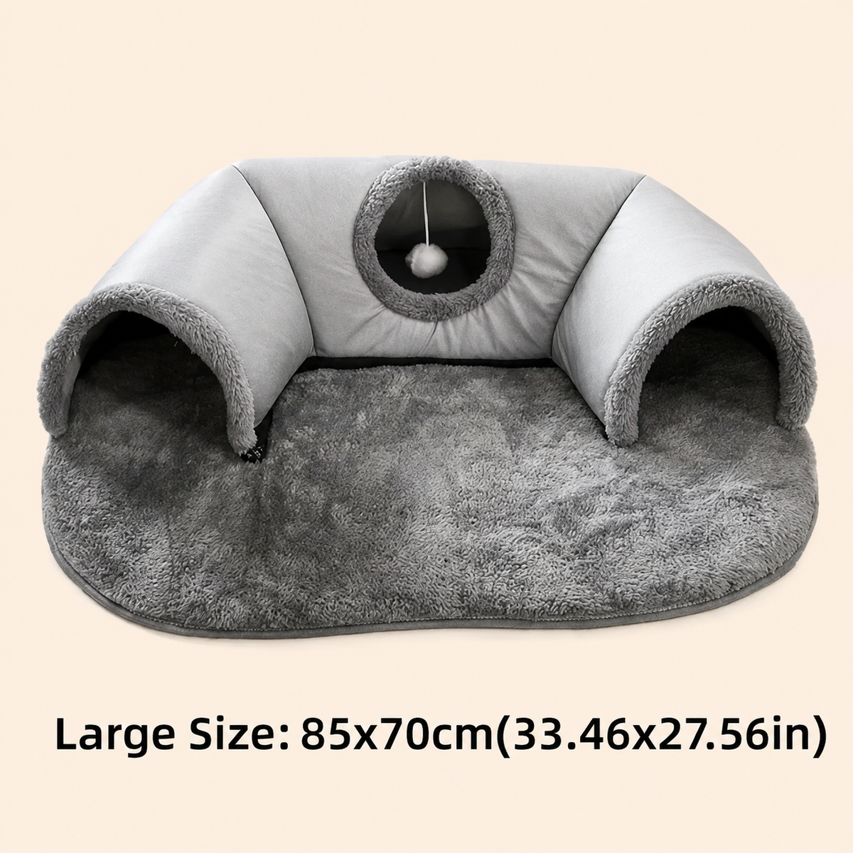 The Snuggle Tunnel — Warm Cat Nest Bed