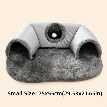 The Snuggle Tunnel — Warm Cat Nest Bed