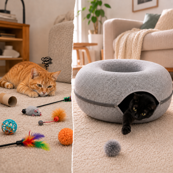 Cozy Cat Tunnel & Bed Combo