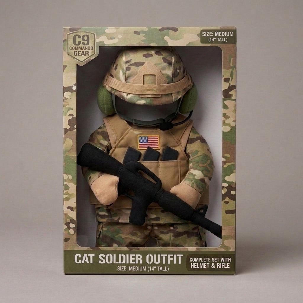 Tactical Cat Soldier Outfit