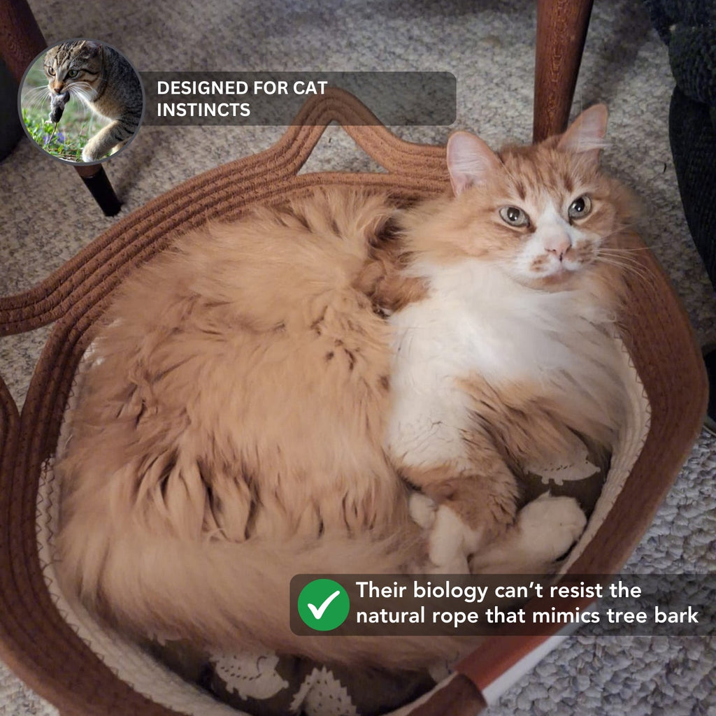 Instinct Basket | A Natural Territory Made for Indoor Cats