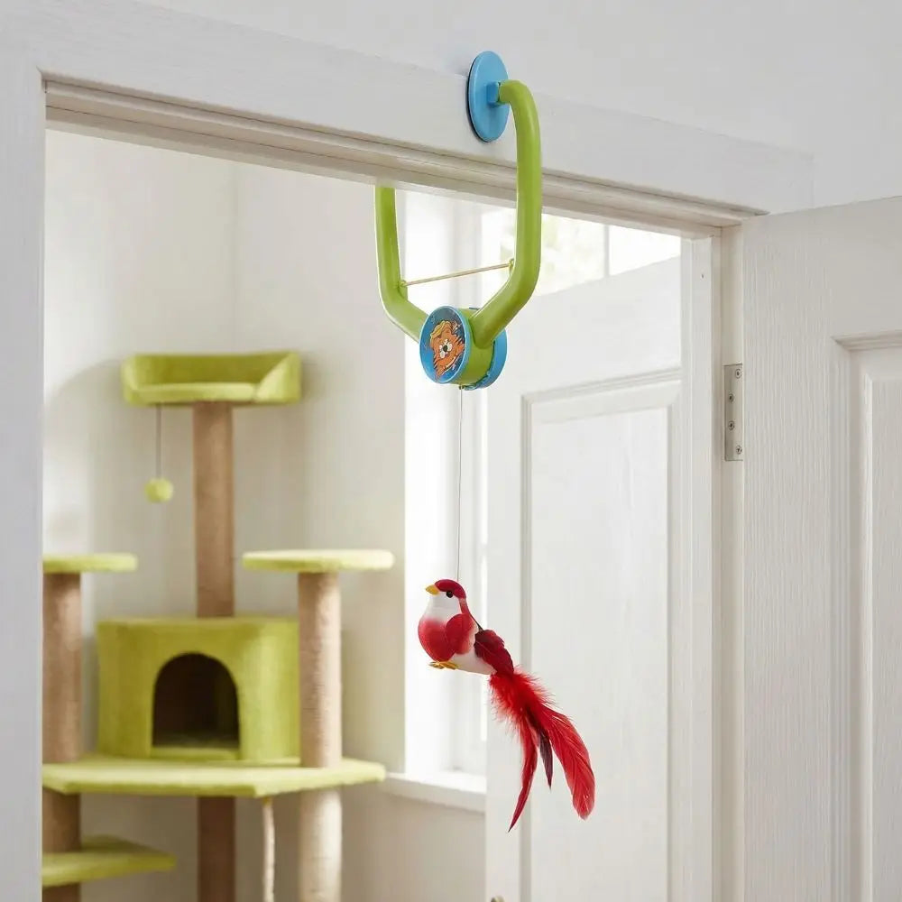 The Wobble — Cat Door Swing Toy