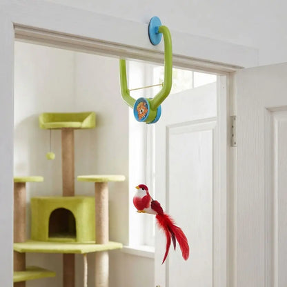 The Wobble — Cat Door Swing Toy