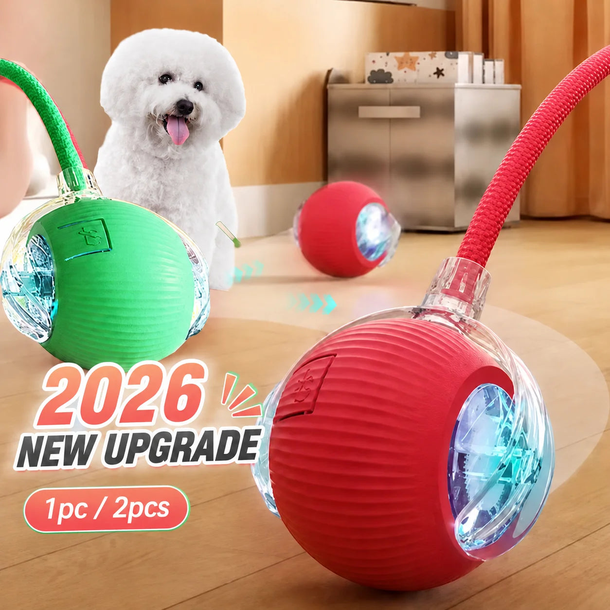 The Chase — Automatic Rolling Cat Ball