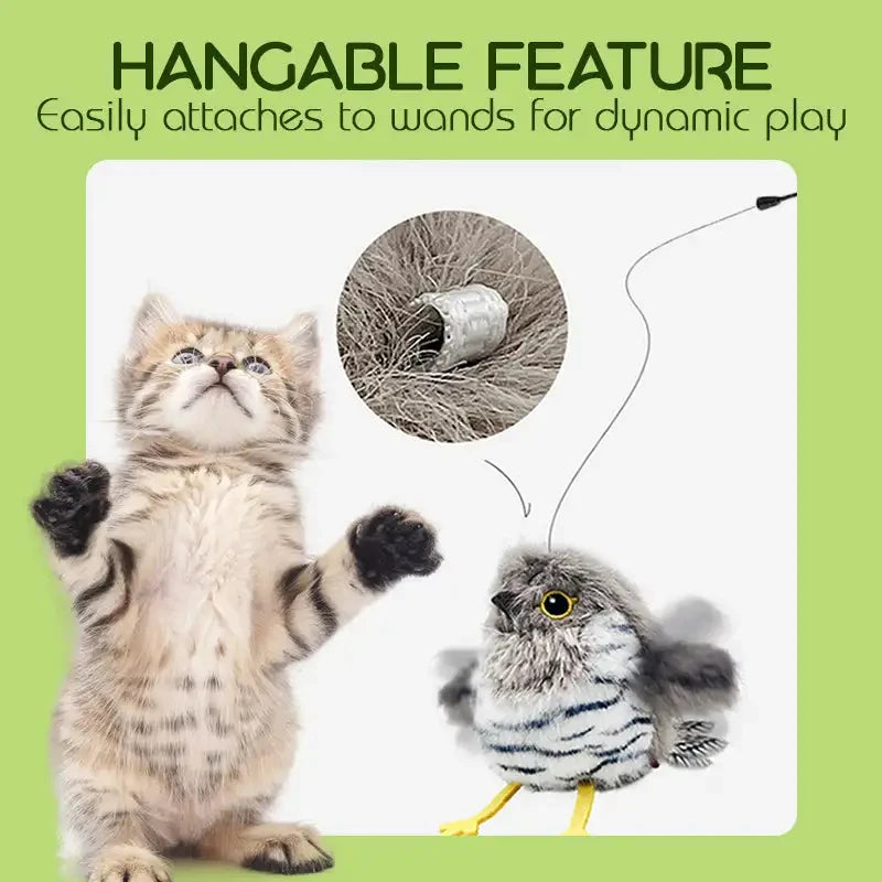 The Chirp — Flapping Plush Bird Cat Toy