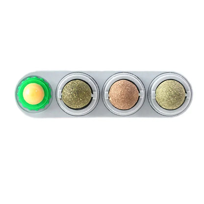 The Spin Stick — Rotating Catnip & Silvervine Wall Toy