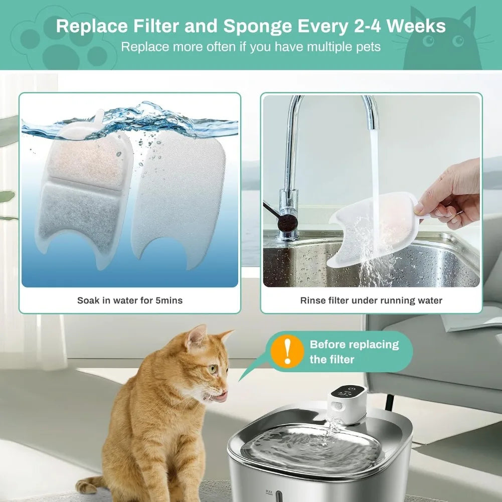 Filter Duty — Replacement Filters Sponges, 12-Pack