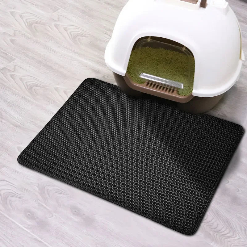 The Catch Zone — Double-Layer Litter Trapping Mat