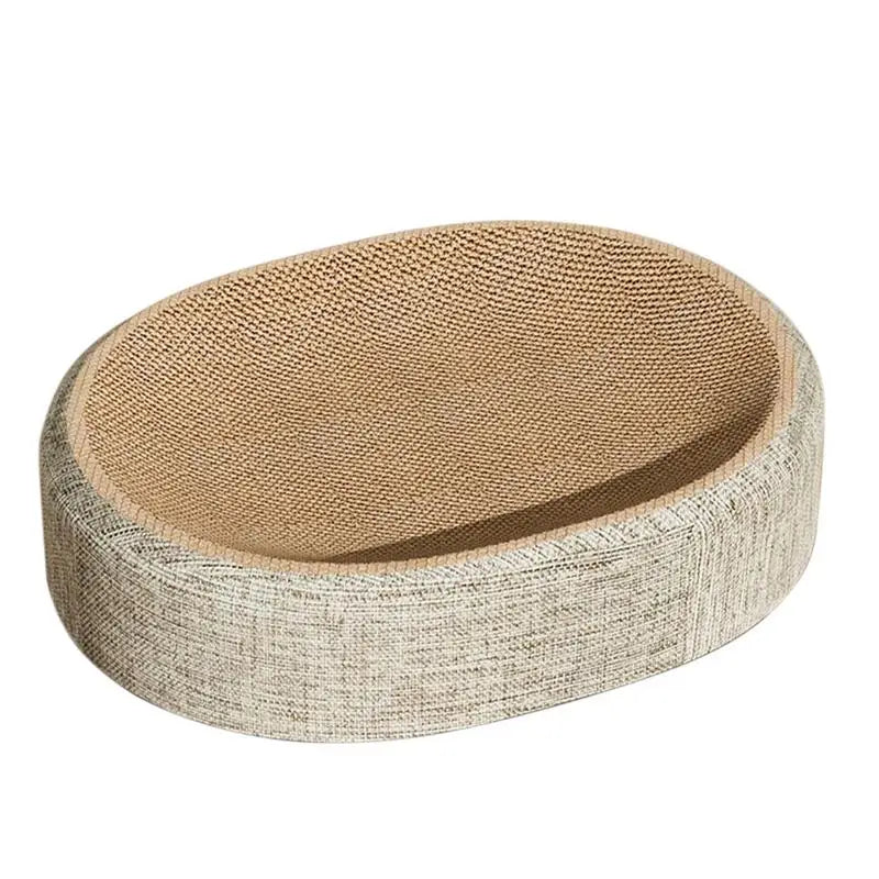 Oval Sisal Scratch Pad