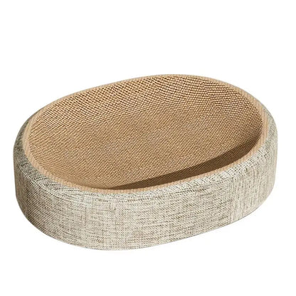 Oval Sisal Scratch Pad