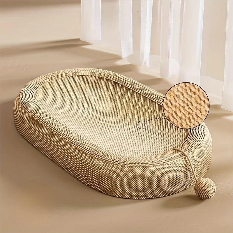 The Scratch Department — Sisal Scratch &amp; Litter Trap Mat