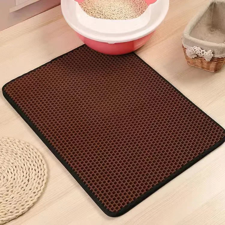 The Catch Zone — Double-Layer Litter Trapping Mat