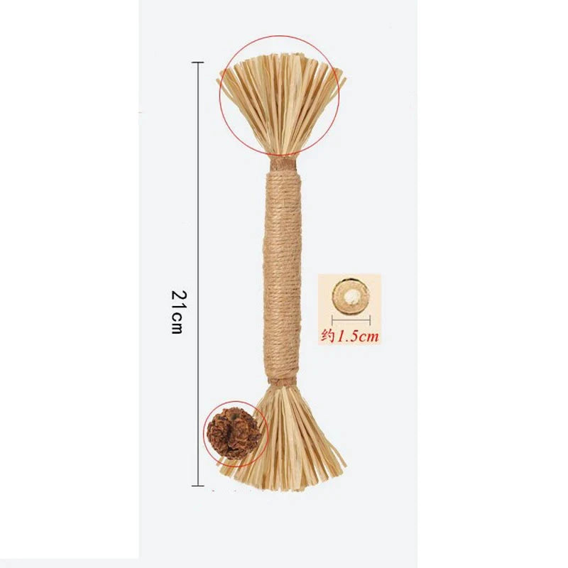 The Chew Stick — Raffia Grass Dental Toy
