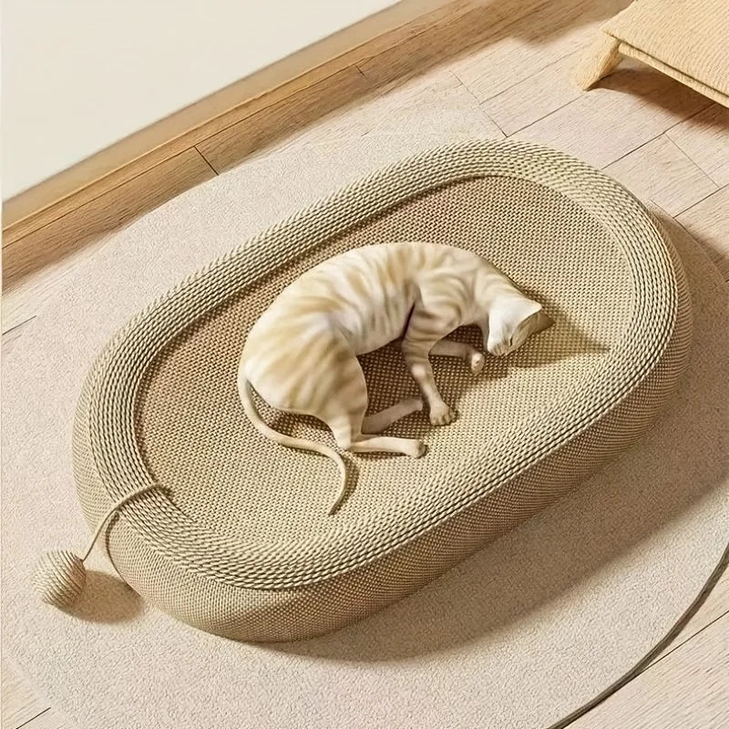 The Scratch Department — Sisal Scratch &amp; Litter Trap Mat