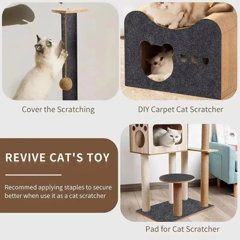 The Corner Guard — Self-Adhesive Cat Scratch Mat