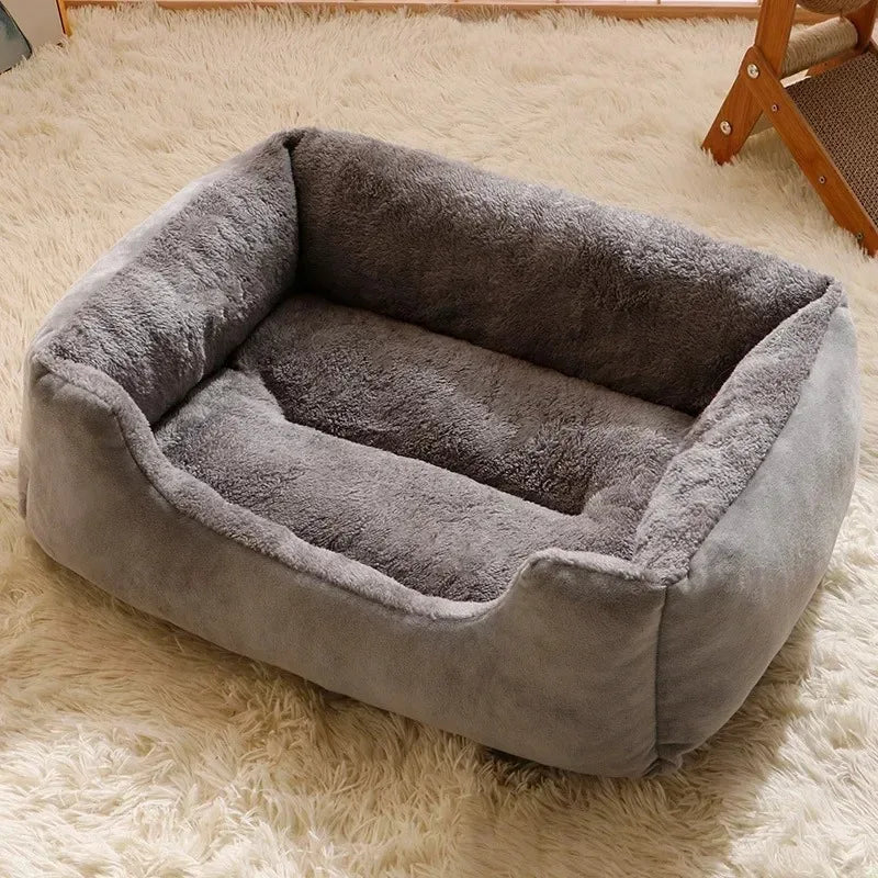 Plush Cat Cushion Bed