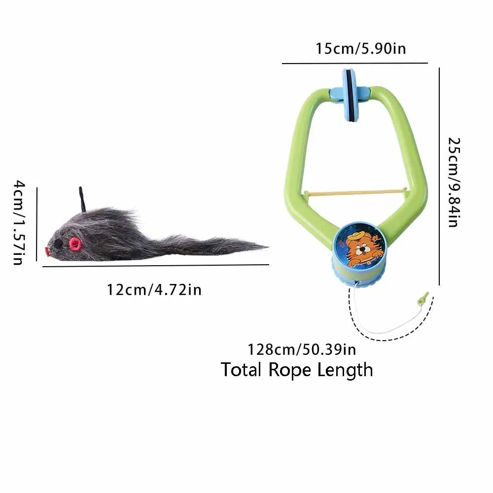 The Wobble — Cat Door Swing Toy
