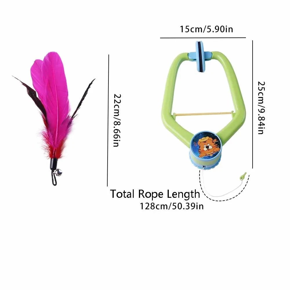 The Wobble — Cat Door Swing Toy