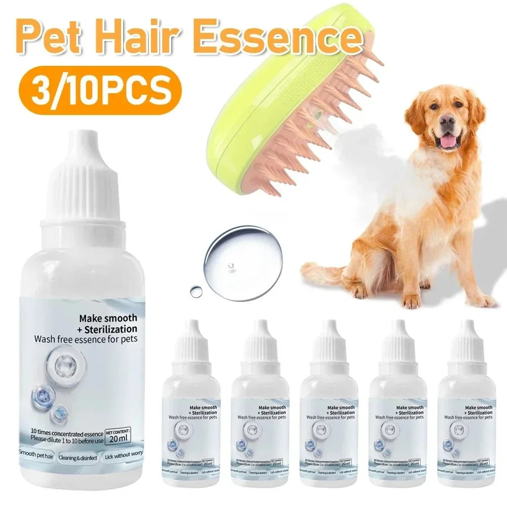 The Steam Groomer — Electric Spray Massage Brush