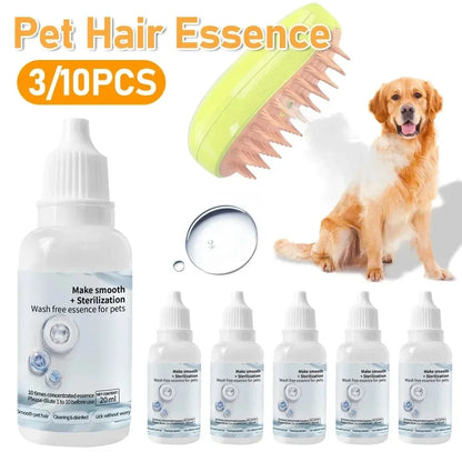 The Steam Groomer — Electric Spray Massage Brush