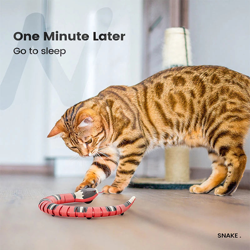 The Slither — Auto Sensing Cat Snake Toy