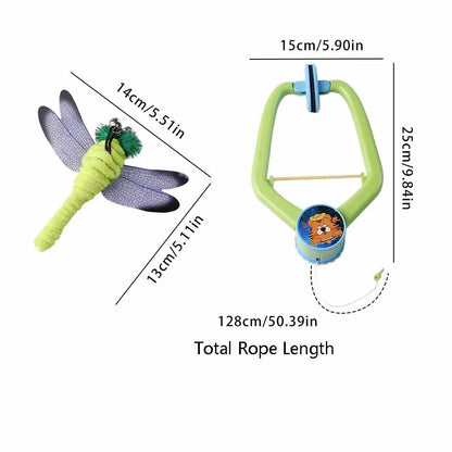 The Wobble — Cat Door Swing Toy