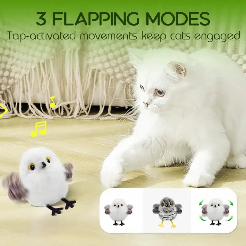 The Chirp — Flapping Plush Bird Cat Toy