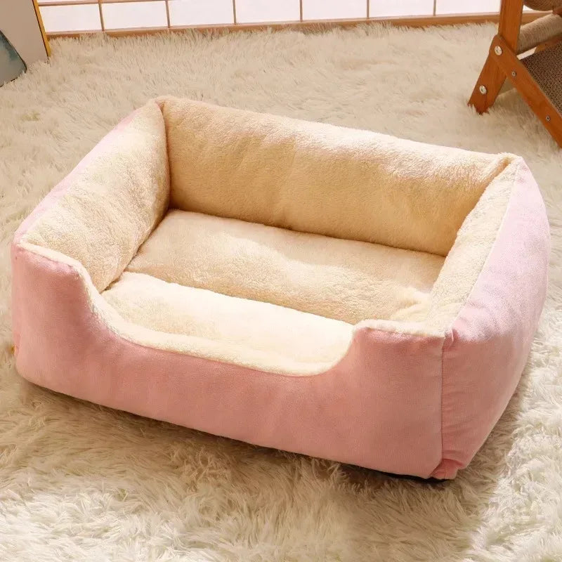 Plush Cat Cushion Bed