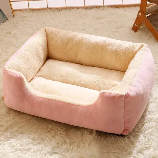 Plush Cat Cushion Bed