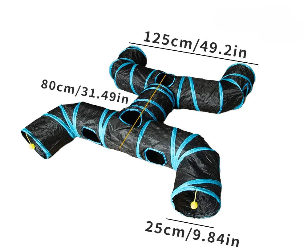 The Warren — Modular Cat Tunnel Playground