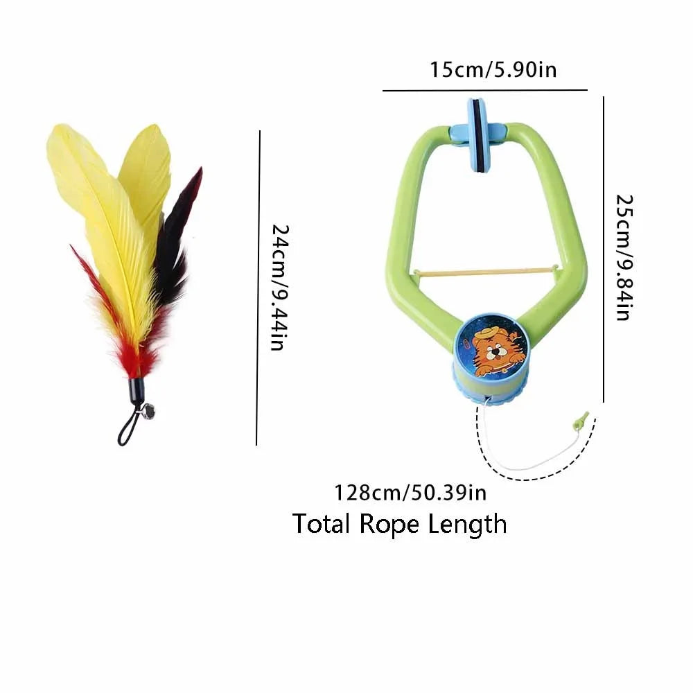 The Wobble — Cat Door Swing Toy