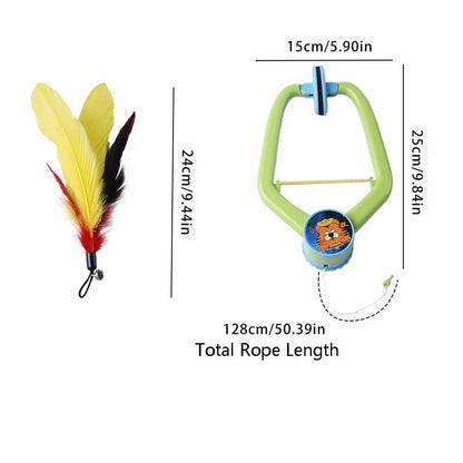 The Wobble — Cat Door Swing Toy