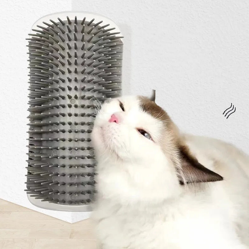 The Corner Groomer — Self-Grooming Cat Brush