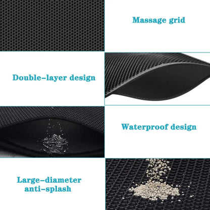 The Catch Zone — Double-Layer Litter Trapping Mat