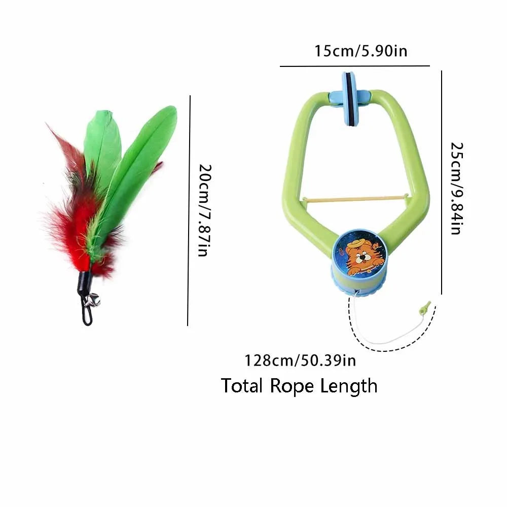 The Wobble — Cat Door Swing Toy