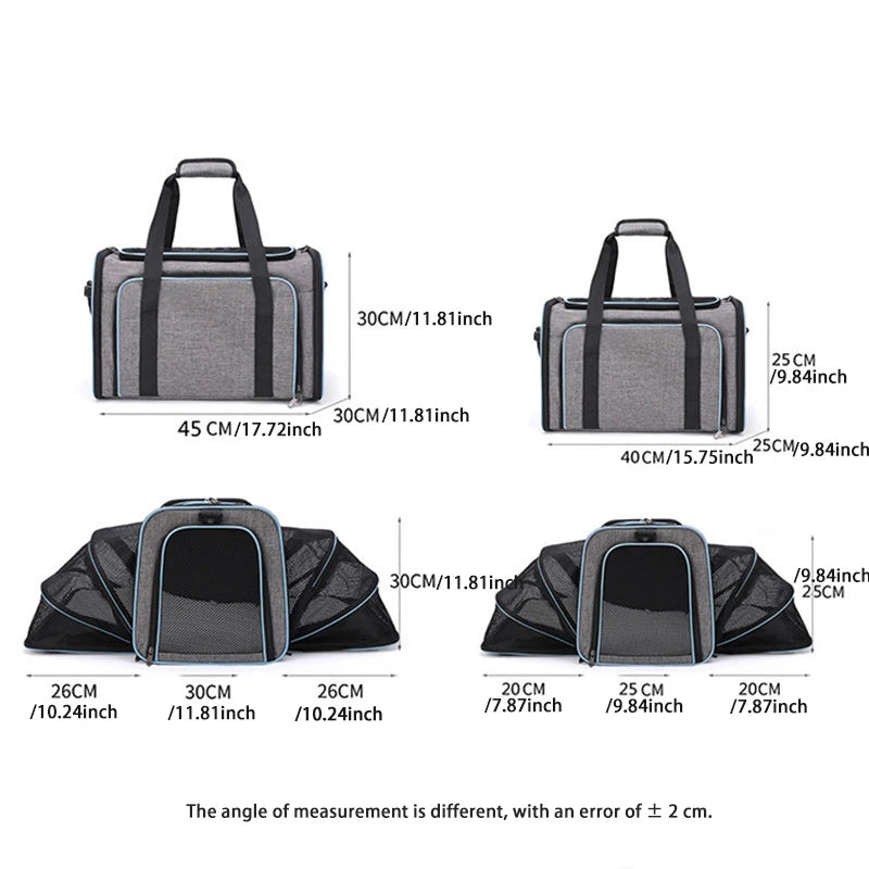 The Voyager — Expandable Cat Carrier