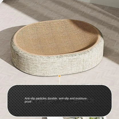 Oval Sisal Scratch Pad