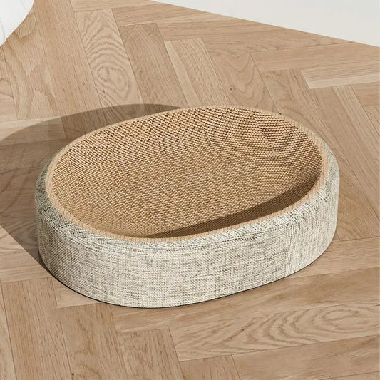 Oval Sisal Scratch Pad