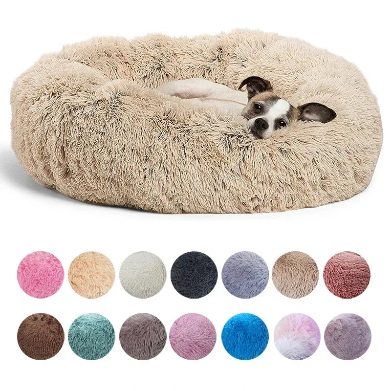 The Calm Down — Faux Fur Donut Bed