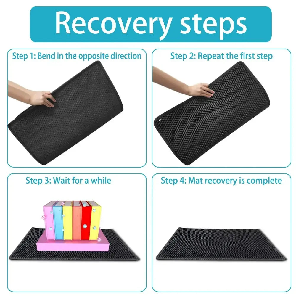 The Catch Zone — Double-Layer Litter Trapping Mat
