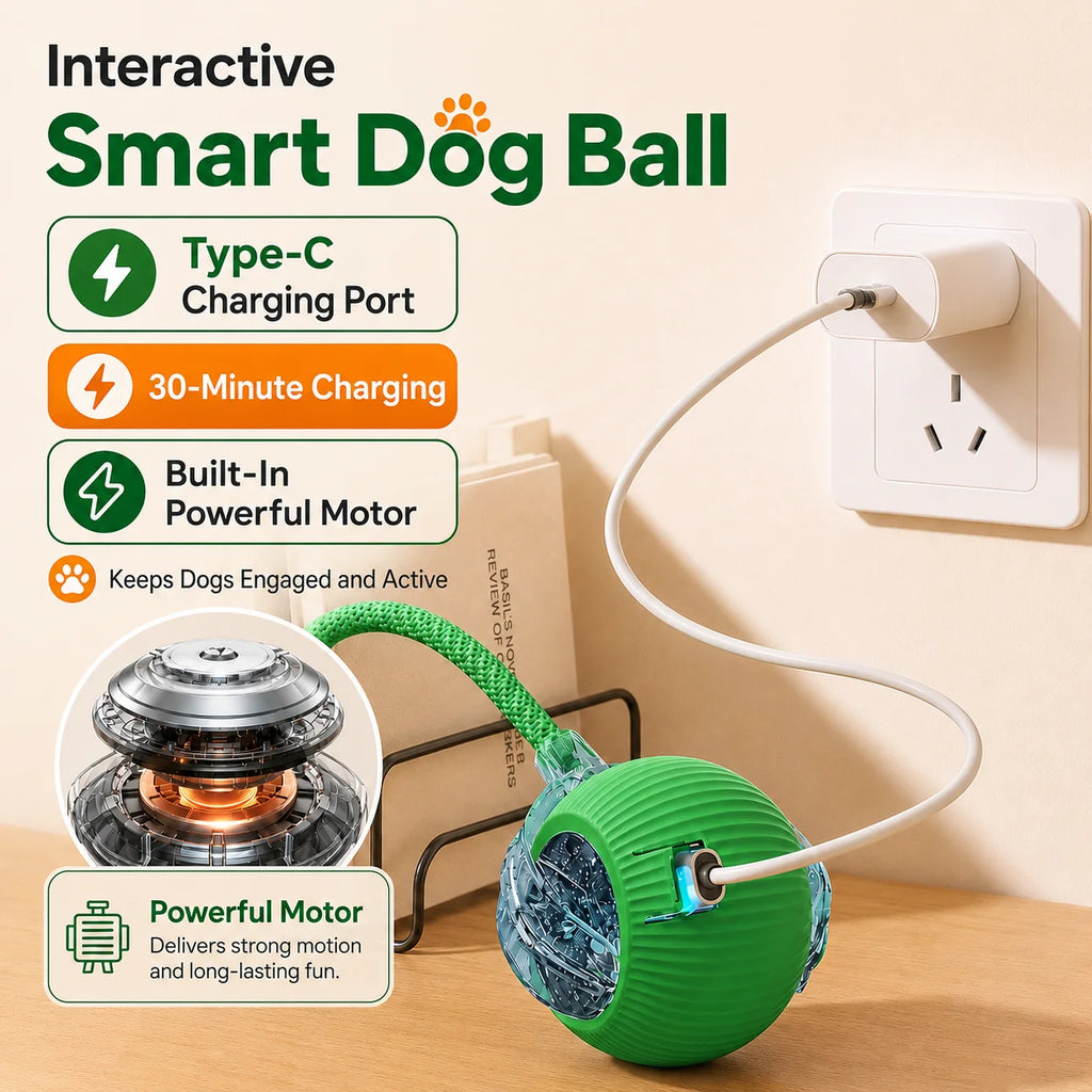 The Chase — Automatic Rolling Cat Ball