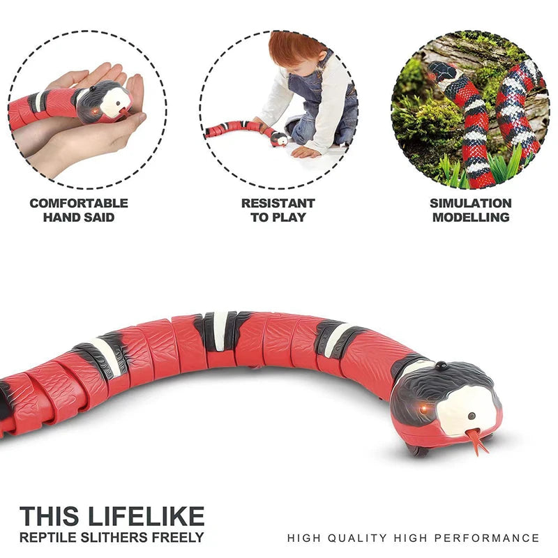 The Slither — Auto Sensing Cat Snake Toy