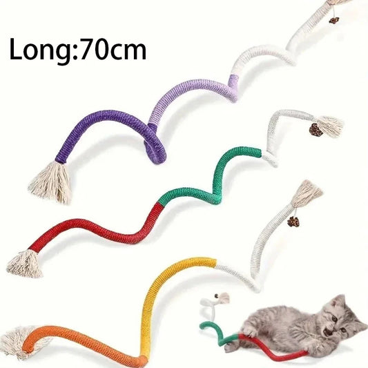 The Sisal Twist — Natural Catnip Dental Chew Toy