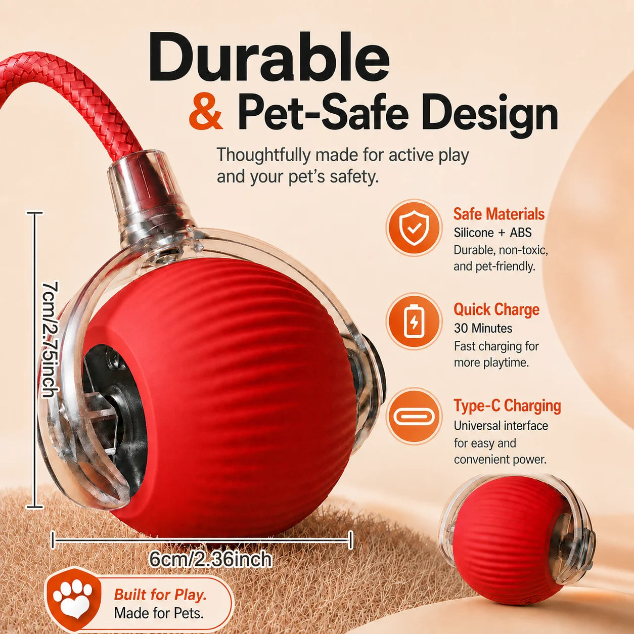 The Chase — Automatic Rolling Cat Ball