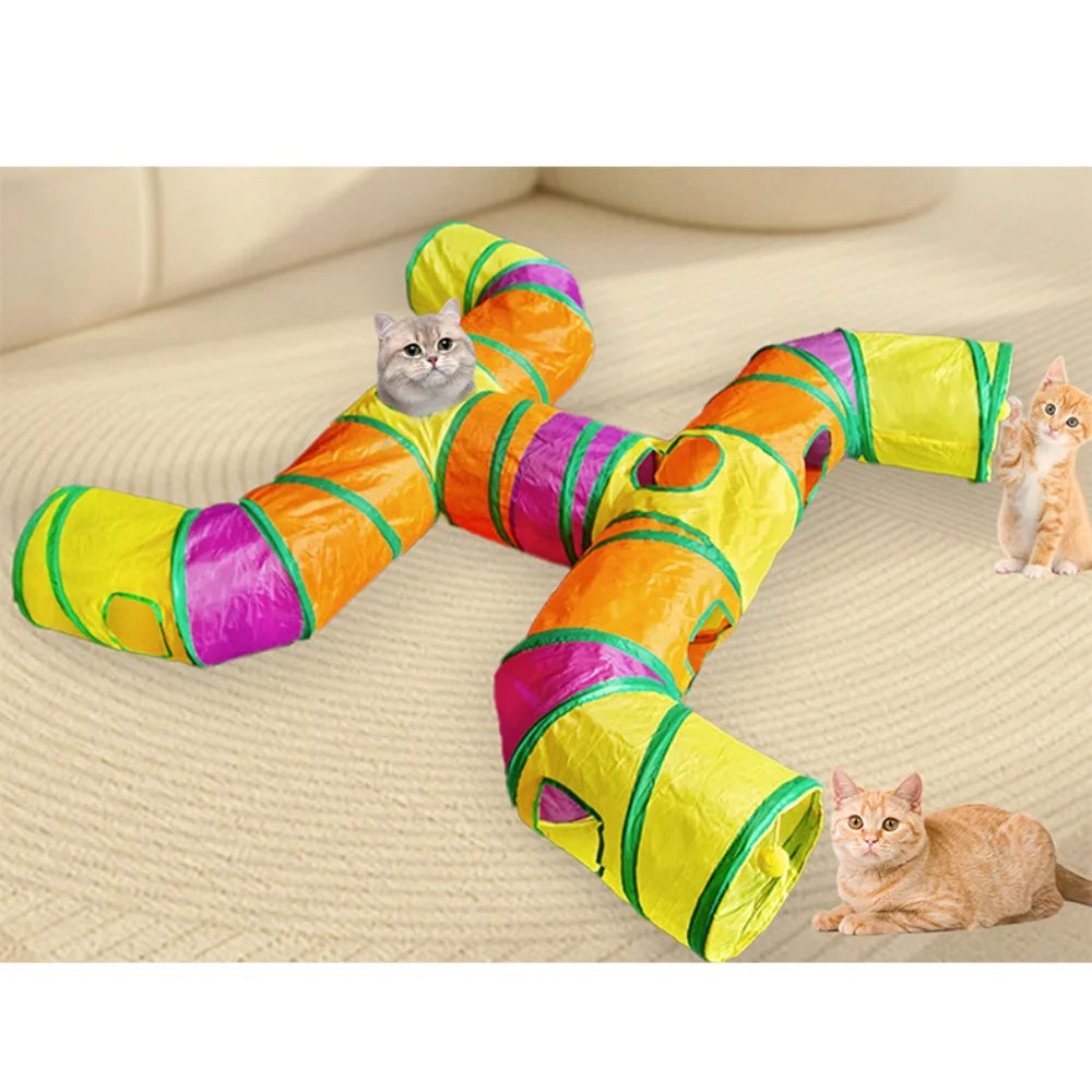The Warren — Modular Cat Tunnel Playground