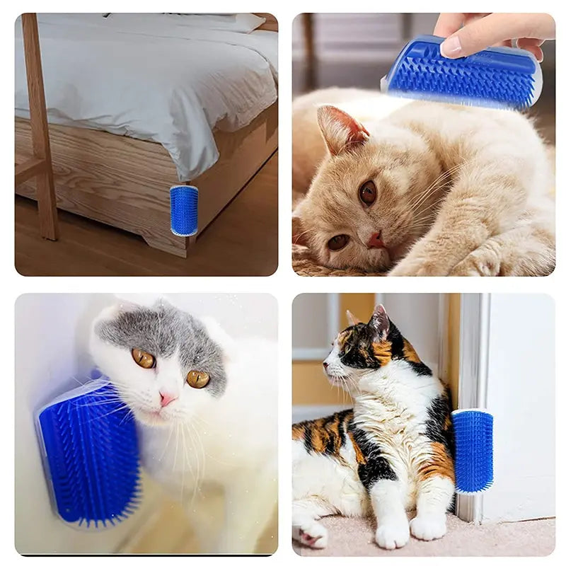 The Corner Groomer — Self-Grooming Cat Brush