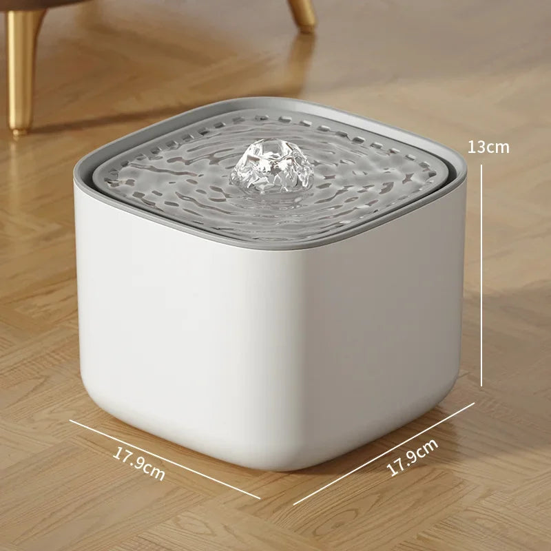 The Backup Bowl — Recirculating Cat Water Fountain