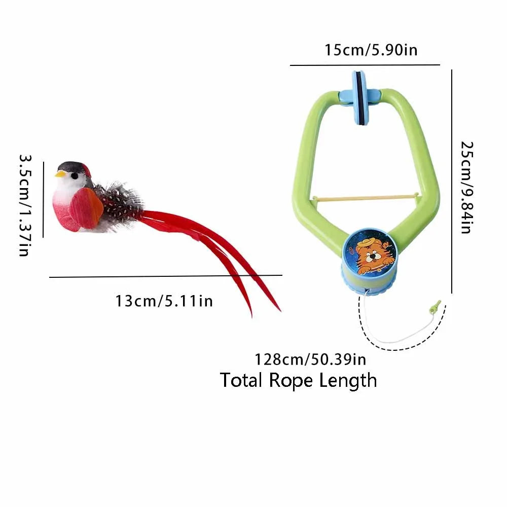 The Wobble — Cat Door Swing Toy